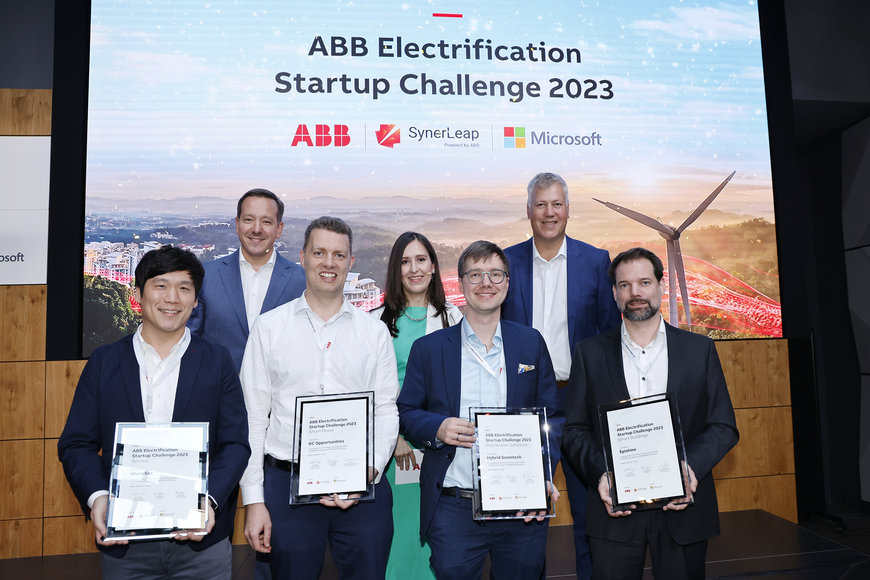 Les gagnants du Startup Challenge d’ABB stimulent l’innovation